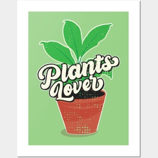 Plants lover Posters and Art